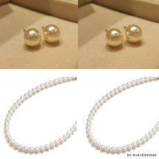 진주귀걸이목걸이