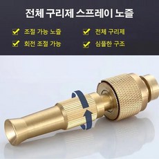 구리제분사노즐