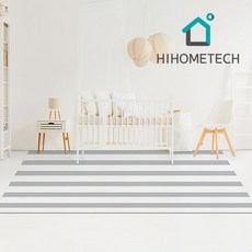 하이홈테크 단열차음매트 하이홈플러스매트 8TX폭1.5mX길이1m, 02 스트라이프 그레이