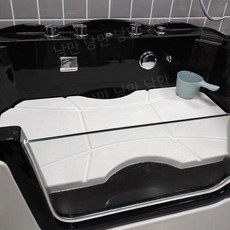 대형견 강아지스파 스탠드 애견 욕조 호텔 출장 목욕탕 펫 셀프미용 유치원 동물병원 반려동물, 90cm욕조내부높은칸막이