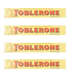 TOBLERONE Milk Chocolate 토블론 밀크 초콜릿 바 100g 4개