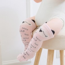 남여 사랑스러운 귀여운 만화 아이 아기 양말 무릎 소녀 소년 아기 유아 양말 동물 유아 부드러운면 양말|타이츠 & 스타킹|