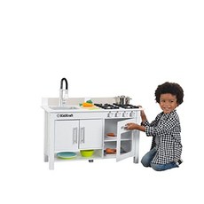 KidKraft Little Chef의 워크 스테이션 키친 화이트 (53407), 본상품
