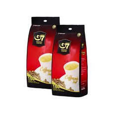 G7 3in1 커피믹스 수출용, 16g, 100개입, 2개