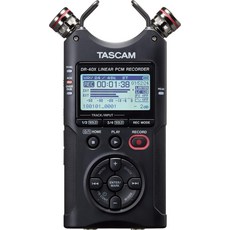 TASCAM (태스컴) DR-40X USB 오디오 인터페이스 탑재 4ch 리니어 PCM 레코더 핸디 레코더 USB 마이크 Youtube ASMR 2496 고해상도