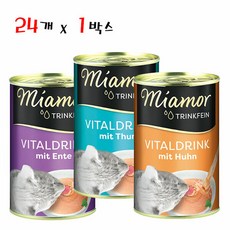 미아모아 바이탈 캣 드링크 135ml 24개입 고양이음료, 24개