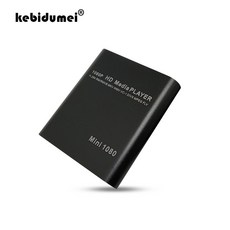 네트워크플레이어 usb 외부 미디어 플레이어 full hd 1080p hdd 멀티미디어 플레이어 with hdmi sd media tv box support mkv h.264, 나는 은색 - h264플레이어