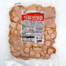 오양 부대찌개모듬햄 1kg 찌게용햄 2개 간식 PX 편의점 캠핑요리