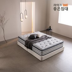 라이크좋은침대 엑스트라하드 단단한 필로우탑 매트리스 SS/Q/SK/LK