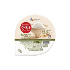 햇반 이천명품쌀밥, 210g, 36개