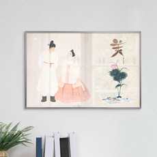 전통혼례액자
