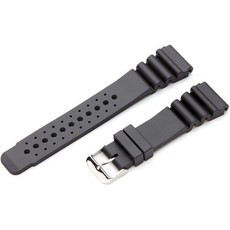 Hadley-Roma 해들리 로마 남성 MS3459RA 240 24 mm 정품 고무 다이버 스포츠 시계 스트랩