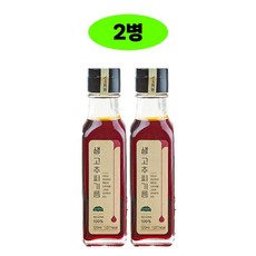 국산생고추씨기름 한씨가원 120ml 국내산고추 x2병, 2개