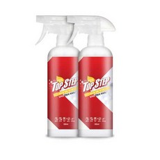 탑스텝 얼룩제거제 500ml x 2개/의류 얼룩제거/덴마크 7종효소 함유, 없음, 2개