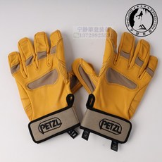 PETZL 캠핑 장작 장갑 양가죽 공구 장갑, K52블랙