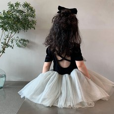 호랑이부부 여아 발레복