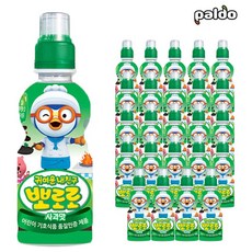 뽀로로 사과맛 음료 235ml 24개, 사과