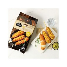 동원 퀴진 치즈 크리스피핫도그 400g x 3봉 총15개Ku, 3개