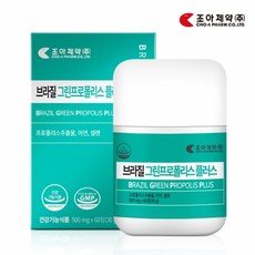 조아제약 브라질 그린프로폴리스 플러스 500mg x 60정, 60개