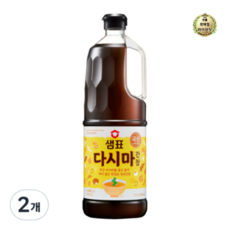 라이브잇 샘표 다시마 간장, 1.7L, 6개