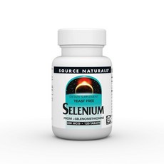 Source Naturals 셀레늄 프롬 L-셀리노메티오닌 200mcg 타블렛, 1개, 120개입, 120정