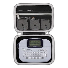 Aproca Brother PT-M95 P-Touch 흑백 라벨 메이커 및 라벨 테이프용 하드 보관 여행용 케이스, 1개