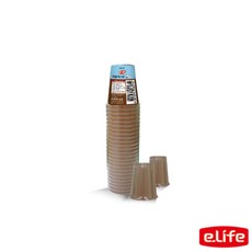 롯데 이라이프 자판기컵 커피색 190ml 25p, 1개, 1개
