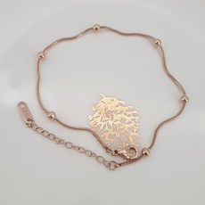 비에이 3mm 한줄 볼 심플한 데일리 써지컬 알러지없는 발찌
