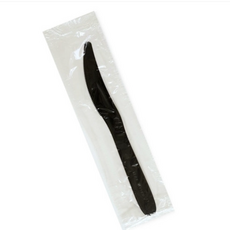 생활을그리다 일회용 나이프 16.5cm 개별포장 블랙, 100개입, 9개