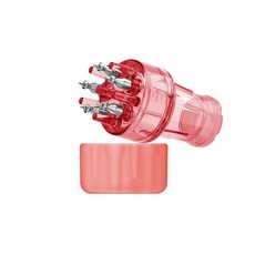 로게인폼도포기 발모제도포기 헤어 오일 두피 에센스, H. 핑크-바늘타입-브러쉬+스포이드