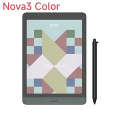 이북리더기 e북리더기 전자책 크레마 오닉스 7.8 BOOX 컬러 Nova3 안드 인치 북, 없음, 만 전자 책 리더+Black
