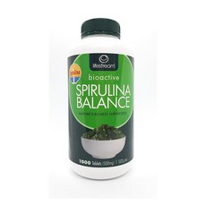 Life Stream 라이프스트림 뉴질랜드 스피루리나 Bioactive 500mg 그린 밸런스 1000캡슐, 1개, 1000정