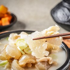 [장모님밥상]식으면 묵이 되는 진짜 진한 사골 푸짐한 한우 스지 도가니탕