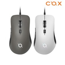 COX CM200 3327 RGB 게이밍 마우스, 화이트