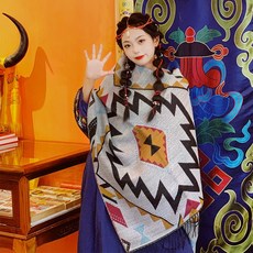 에스닉판초망토