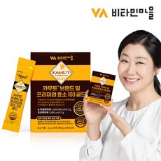 비타민마을 100만 역가수치 카무트 브랜드밀 프리미엄 효소 100 골드 30포, 60g, 1박스