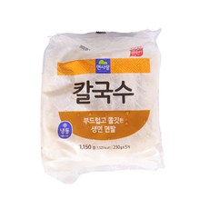 면사랑 냉동 칼국수 1.15kg, 3개