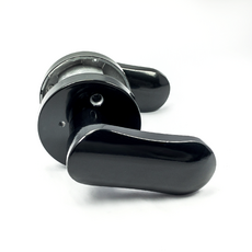 앙팡 블랙 (버튼형) 방문손잡이 방문레바, 1개