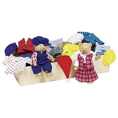 GoKi Flexible Dolls Bear Dress-Up Box