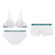 게스언더웨어 민트밴디드 캐주얼 커플속옷세트 아이보리 GCW211IV/GDMDR211IV 12943