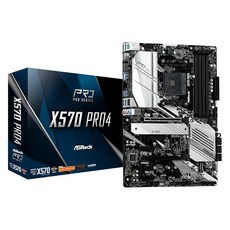 Asrock X570S PG 립타이드 AMD AM4 소켓 Ryzen™ 2000 3000 4000 G 시리즈 5000 및 5000 G 시리즈 데스크톱 프로세서 DDR4 50, X570 Pro4 - amd3000g