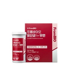 프롬바이오 유산균 for 우먼 5.1g, 30정, 1개