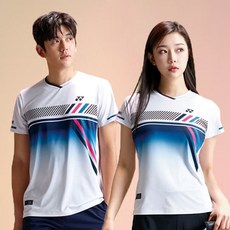 요넥스 241TS007M 241TS008F 배드민턴 남성 여성 반팔티셔츠