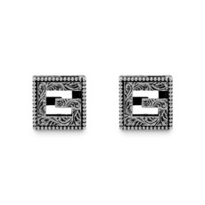 [구찌] YBE552765001 (552765 J8400 0811) 스퀘어G Square G 커프링크스 커프스