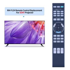 리모컨 소니 프로젝터 RM-PJ24 VPL-VW5000ES 3LCD 1080P 홈 시어터, 한개옵션0