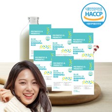 프로 프리 포스트바이오틱스 유산균 분말 가루 스틱 17종 혼합유산균 비타민 D E 아연 락토바실러스 가세리 람노서스 루테리 유산균 효능 HACCP 식약처 인증 추천 대용량, 6세트, 30정