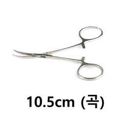 모스키토포셉 10.5cm Curved 곡선 의료용 진료 겸자, 1개