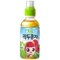 웅진식품 캐치 티니핑 유기농 작두콩차 200ml 12개 유아 보리 음료