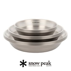 스노우 피크 (snow peak) 테이블 웨어 세트 L 패밀리 TW-021F
