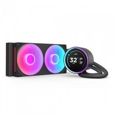 브라보텍 NZXT KRAKEN ELITE V2 240 RGB CPU 수냉쿨러 (블랙), 1개, 단일